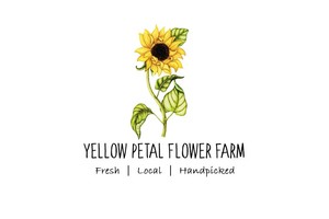 Yellow Petal Flower Farm