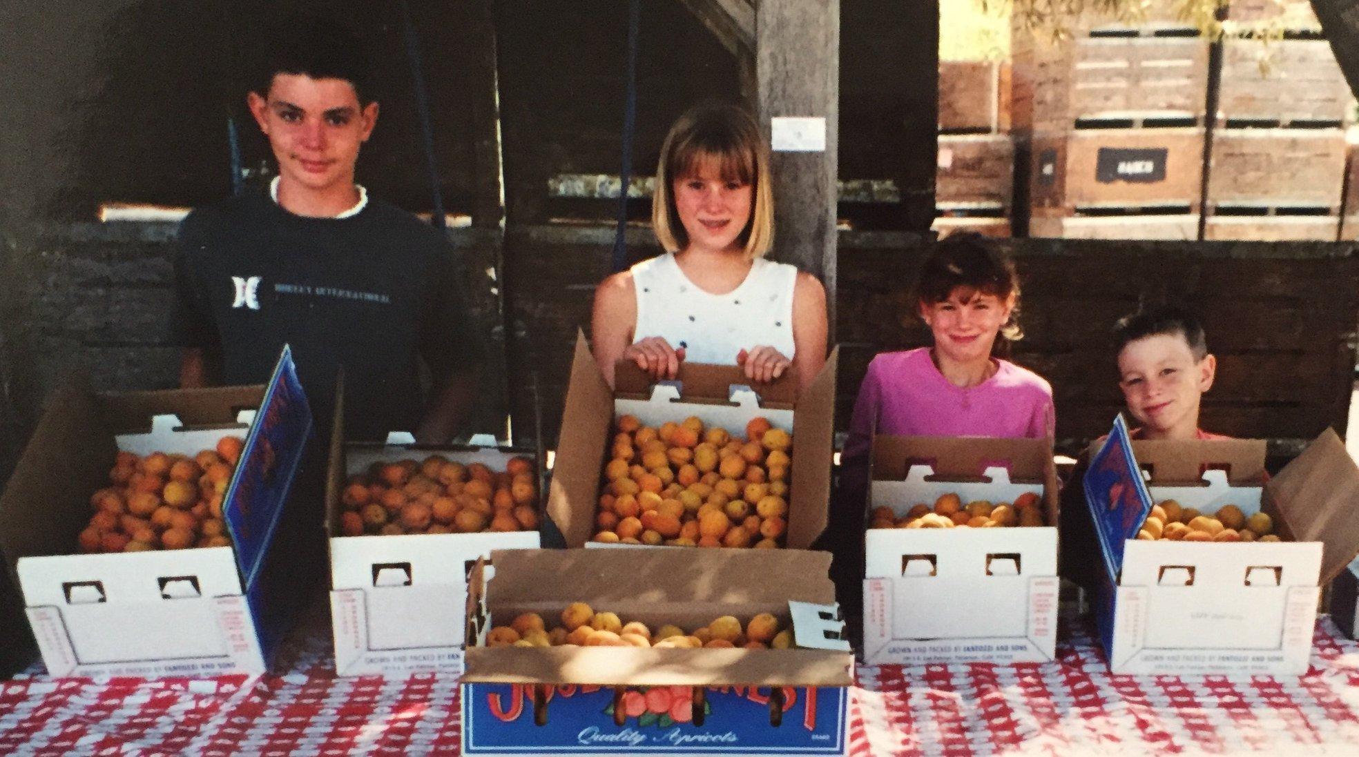 Kids at fruitstand,1998.jpeg