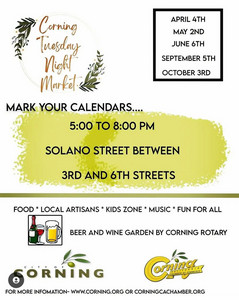 Corning Tuesday Night Market