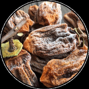 Japanese Massaged Dried Persimmon: Hoshigaki