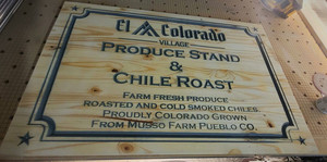 El Colorado Village Green Chile Stand