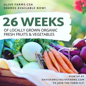 Olive Farms CSA Member Weekly Box (26 Weeks)