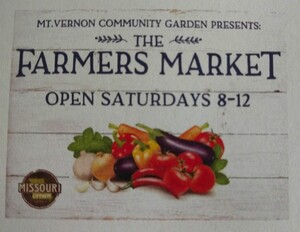 Mount Vernon Community Garden Farmers Market